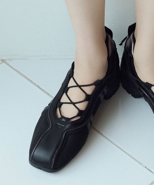 ROCKFISH WEATHERWEAR(ロックフィッシュウェザーウェア)の「BLISS PLATFORM STRING SNEAKERS(スニーカー・レディース・ブラック/ブラウン/グレー/クリーム/セージグリーン・25.0cm/24.5cm/24.0cm/23.5cm/23.0cm)」の7枚目の写真