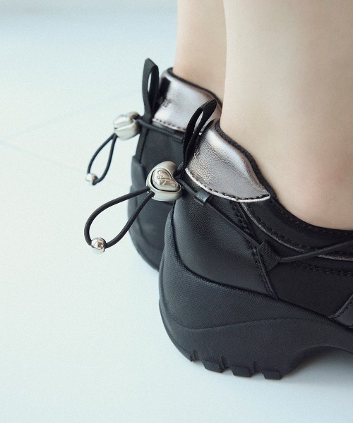 ROCKFISH WEATHERWEAR(ロックフィッシュウェザーウェア)の「BLISS PLATFORM STRING SNEAKERS(スニーカー・レディース・ブラック/ブラウン/グレー/クリーム/セージグリーン・25.0cm/24.5cm/24.0cm/23.5cm/23.0cm)」の9枚目の写真