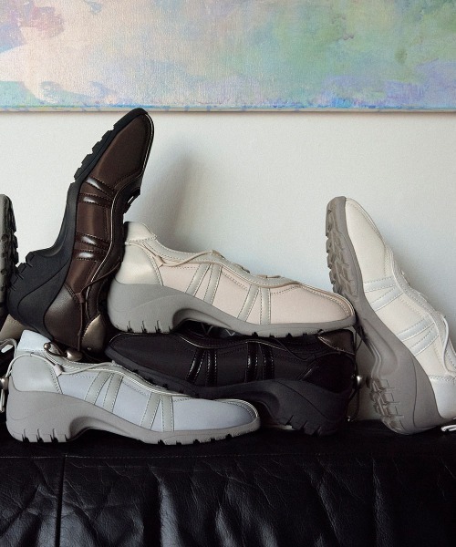 ROCKFISH WEATHERWEAR(ロックフィッシュウェザーウェア)の「BLISS PLATFORM STRING SNEAKERS(スニーカー・レディース・ブラック/ブラウン/グレー/クリーム/セージグリーン・25.0cm/24.5cm/24.0cm/23.5cm/23.0cm)」の21枚目の写真