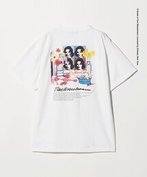 <Tom Wesselmann × BEAUTY&YOUTH>FLOWER プリント Tシャツ