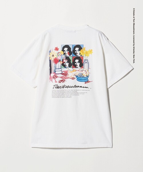 Tom Wesselmann × BEAUTY&YOUTH＞FLOWER プリント Tシャツ（Tシャツ