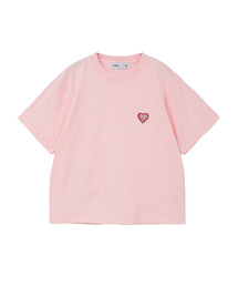 HEART LOGO PATCH TEE