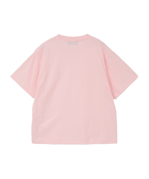 CONVERSE TOKYO(コンバーストウキョウ)の「HEART LOGO PATCH TEE(Tシャツ/カットソー・レディース・ピンク/ホワイト/ブラック・FREE)」の4枚目の写真