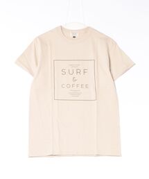 URBAN ISLAND SOCIETY | ショートスリーブ Tシャツ メンズ SURF & COFFEE / URBAN ISLAND SOCIETY(アーバンアイランドソサエティ)(Tシャツ/カットソー)