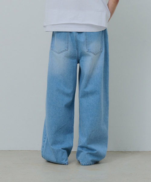 DESIRED(デシレッド)の「ウォッシングワイドデニム-FASK2301B0D(デニムパンツ・レディース・インディゴブルー・MEDIUM/LARGE/X-LARGE)」の5枚目の写真