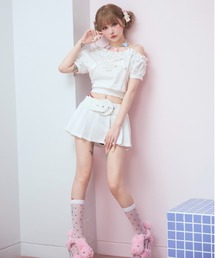 Ada.（エイダ）の「【Fab Sick × Ada.】ベルトデザイン プリーツ ミニ スカパン（スカート）」