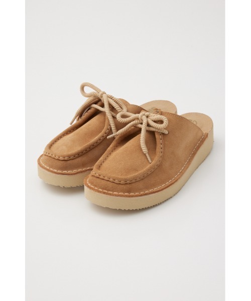MOUSSY(マウジー)の「CLARKS NOMAD MULE(スニーカー・レディース・ネイビー/ベージュ・23.5cm/24cm/24.5cm)」の2枚目の写真