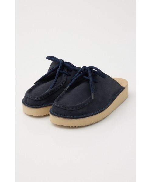 MOUSSY(マウジー)の「CLARKS NOMAD MULE(スニーカー・レディース・ネイビー/ベージュ・23.5cm/24cm/24.5cm)」の15枚目の写真