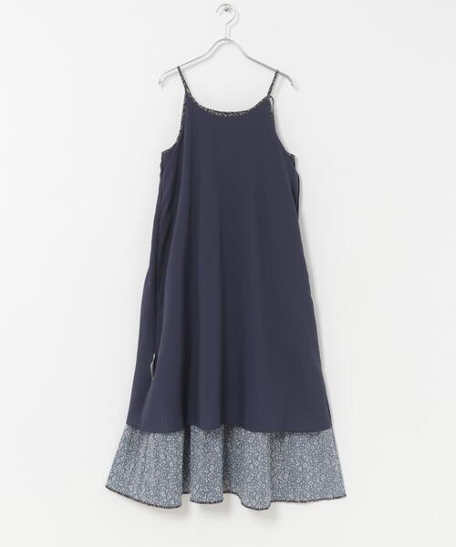 ITEMS URBANRESEARCH(アイテムズ アーバンリサーチ)の「プリーツプリントキャミワンピース(ワンピース・レディース・ネイビー/ブラック・FREE)」の11枚目の写真