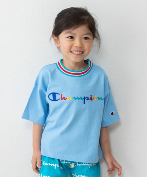 5/22(金)発売】Champion チャンピオン 半袖Tシャツ カラフルロゴ（T 