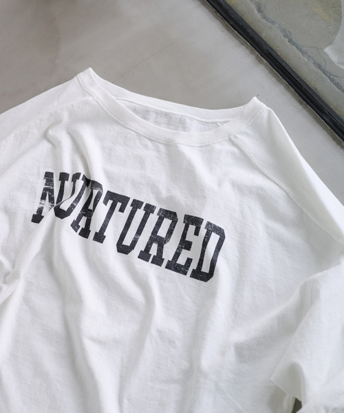 FRAMeWORK（フレームワーク）の「≪WEB限定 / 追加≫ハーフスリーブロゴTEE 3（Tシャツ/カットソー・レディース・チャコールグレー/ブラウン/ホワイト・FREE）」の9枚目の写真