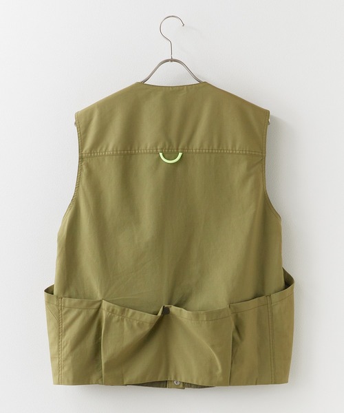 Garance et VioLette(ギャランスエトヴィオレット)の「Garance et VioLette/ギャランスエトヴィオレット hunting vest ハンティングベスト 秋 秋服 2026年秋冬(ベスト・レディース・ブラック/カーキ・2)」の4枚目の写真