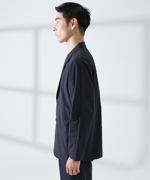 ABAHOUSE GRAY(アバハウスグレイ)の「【上下2点セット/WEB限定】360°ストレッチ リップストップ リラックス セットアップ/ 吸水速乾 / 遮熱 / UVカット(セットアップ・メンズ・チャコールグレー/ネイビー/ブラック・44/50/48/46)」の9枚目の写真