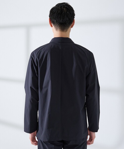 ABAHOUSE GRAY(アバハウスグレイ)の「【上下2点セット/WEB限定】360°ストレッチ リップストップ リラックス セットアップ/ 吸水速乾 / 遮熱 / UVカット(セットアップ・メンズ・チャコールグレー/ネイビー/ブラック・44/50/48/46)」の8枚目の写真