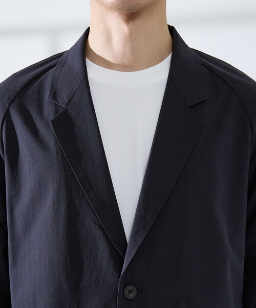 ABAHOUSE GRAY(アバハウスグレイ)の「【上下2点セット/WEB限定】360°ストレッチ リップストップ リラックス セットアップ/ 吸水速乾 / 遮熱 / UVカット(セットアップ・メンズ・チャコールグレー/ネイビー/ブラック・44/50/48/46)」の6枚目の写真