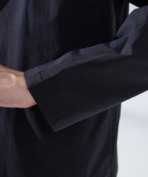 ABAHOUSE GRAY(アバハウスグレイ)の「【上下2点セット/WEB限定】360°ストレッチ リップストップ リラックス セットアップ/ 吸水速乾 / 遮熱 / UVカット(セットアップ・メンズ・チャコールグレー/ネイビー/ブラック・44/50/48/46)」の5枚目の写真
