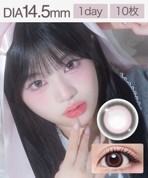 Lillbon（リルボン）の「リルボン ワンデー ロゼリボン (10枚入り)（コンタクトレンズ・カラコン）」