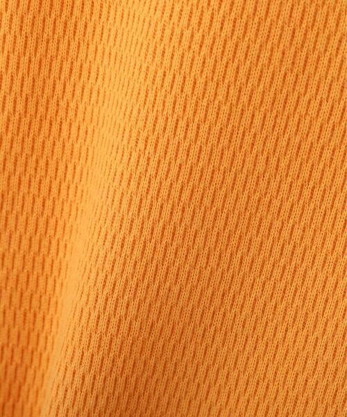 AVIREX(アヴィレックス)の「《WEB&DEPOT限定》HONEYCOMB WAFFLE HENLEY NECK T-SHIRT / ハニカム ワッフル ヘンリーネック 半袖Tシャツ / AVIREX / アヴィレックス(Tシャツ/カットソー・メンズ・チャコールグレー/オレンジ/ブラック/ホワイト系2・M/XL/2XL/L/S)」の13枚目の写真