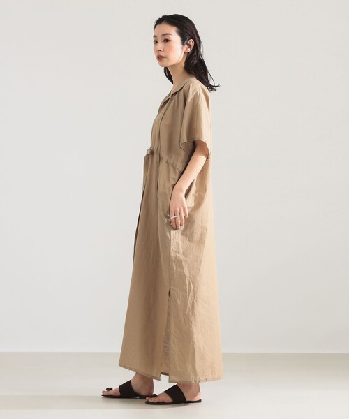 Demi-Luxe BEAMS(デミルクス ビームス)の「DOU BOCHI Eric Bergere / Albaron ワンピース(ワンピース・レディース・ブラック/ベージュ・ONE SIZE)」の5枚目の写真
