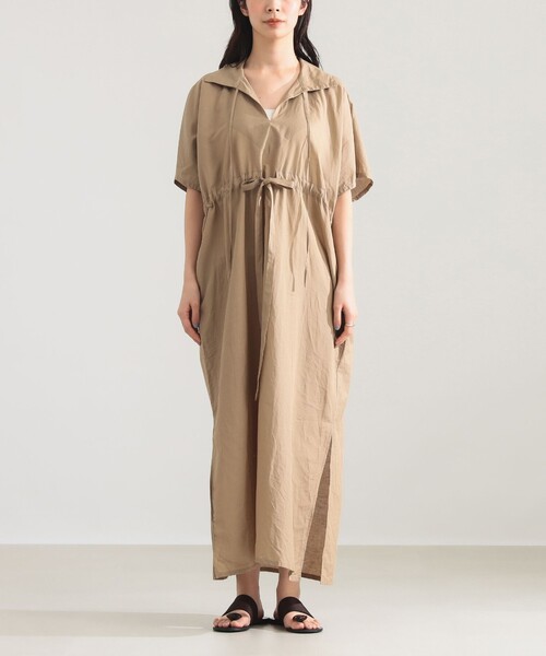Demi-Luxe BEAMS(デミルクス ビームス)の「DOU BOCHI Eric Bergere / Albaron ワンピース(ワンピース・レディース・ブラック/ベージュ・ONE SIZE)」の6枚目の写真