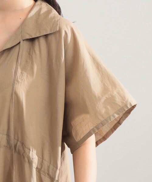 Demi-Luxe BEAMS(デミルクス ビームス)の「DOU BOCHI Eric Bergere / Albaron ワンピース(ワンピース・レディース・ブラック/ベージュ・ONE SIZE)」の20枚目の写真