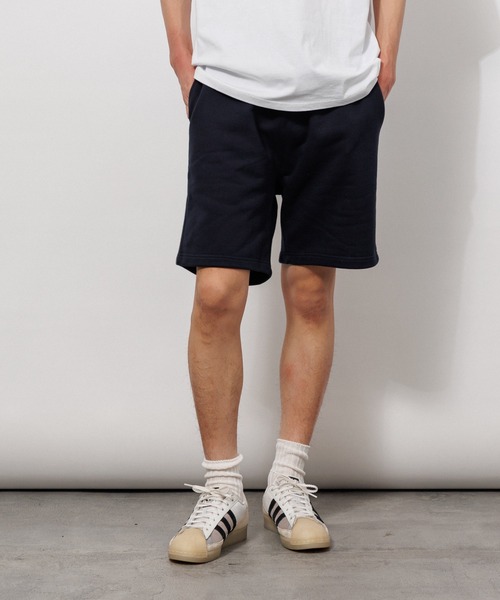 Knuu（ヌウ）の「Heavy Sweat Shorts（スウェットパンツ・メンズ・ヘザーグレー/ダークネイビー/ブラウン/ブラック/ホワイト・SMALL/MEDIUM/LARGE/X-LARGE）」の5枚目の写真
