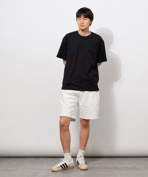 Knuu（ヌウ）の「Heavy Sweat Shorts（スウェットパンツ・メンズ・ヘザーグレー/ダークネイビー/ブラウン/ブラック/ホワイト・SMALL/MEDIUM/LARGE/X-LARGE）」の16枚目の写真