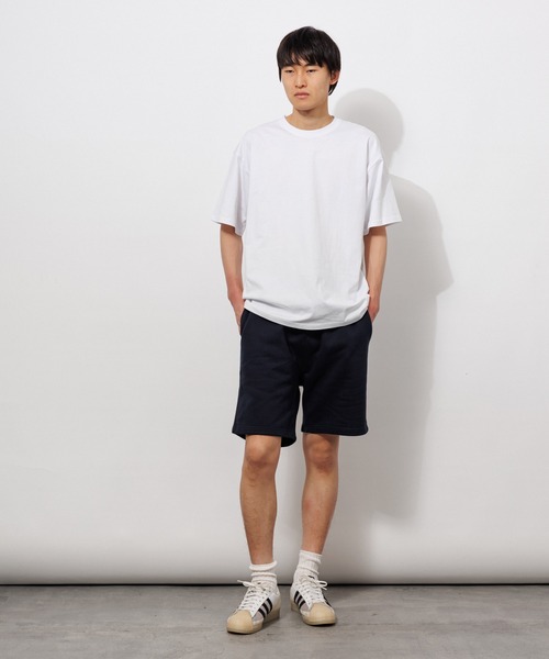 Knuu（ヌウ）の「Heavy Sweat Shorts（スウェットパンツ・メンズ・ヘザーグレー/ダークネイビー/ブラウン/ブラック/ホワイト・SMALL/MEDIUM/LARGE/X-LARGE）」の19枚目の写真