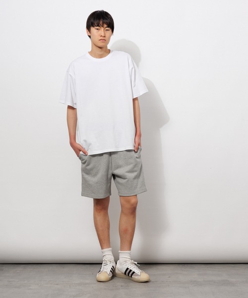 Knuu（ヌウ）の「Heavy Sweat Shorts（スウェットパンツ・メンズ・ヘザーグレー/ダークネイビー/ブラウン/ブラック/ホワイト・SMALL/MEDIUM/LARGE/X-LARGE）」の20枚目の写真
