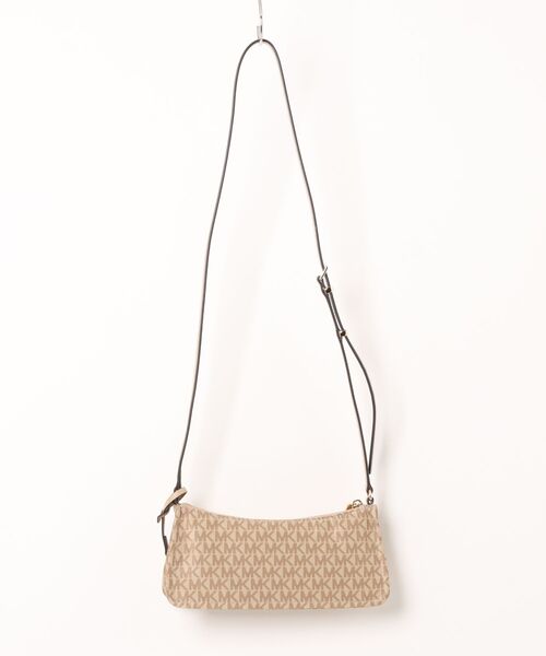 MICHAEL KORS（マイケルコース）の「ZADIE EW トップジップ クロスボディ スモール（ショルダーバッグ・レディース・ベージュ系・FREE）」の7枚目の写真