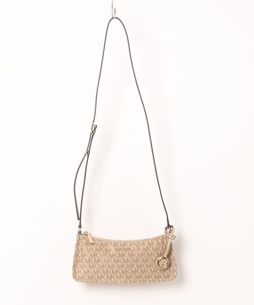 MICHAEL KORS（マイケルコース）の「ZADIE EW トップジップ クロスボディ スモール（ショルダーバッグ・レディース・ベージュ系・FREE）」の6枚目の写真
