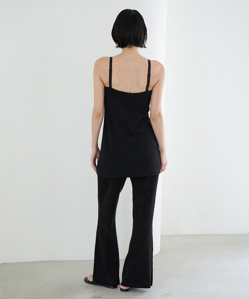 EMILY WEEK（エミリーウィーク）の「《WEB限定/追加》EMILY WEEK×FRAMeWORK コラボニットパンツ（その他パンツ・レディース・ブラウン/ブラック・36/38）」の5枚目の写真