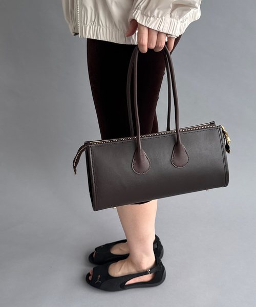 EDIT. FOR LULU(エディットフォールル)の「【A/アー】WIDE BOSTON BAG(ボストンバッグ・レディース・ボルドー・FREE)」の2枚目の写真