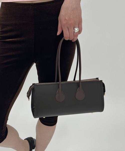 EDIT. FOR LULU(エディットフォールル)の「【A/アー】WIDE BOSTON BAG(ボストンバッグ・レディース・ボルドー・FREE)」の5枚目の写真