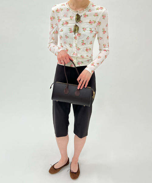 EDIT. FOR LULU(エディットフォールル)の「【A/アー】WIDE BOSTON BAG(ボストンバッグ・レディース・ボルドー・FREE)」の11枚目の写真