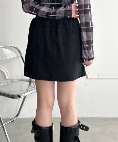 CLEA(クレア)の「スウェットミニスカート(スカート・レディース・ホワイト/ブラック/グレー・FREE)」の15枚目の写真