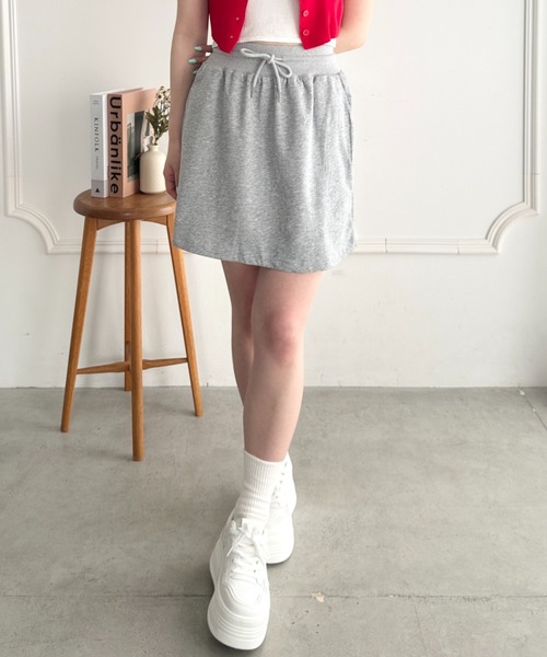 CLEA(クレア)の「スウェットミニスカート(スカート・レディース・ホワイト/ブラック/グレー・FREE)」の21枚目の写真