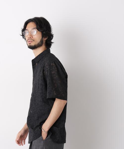 NANO universe(ナノユニバース)の「オパールシャツ(シャツ/ブラウス・メンズ・ブラック/ブラウン/ブルー・L/M)」の4枚目の写真