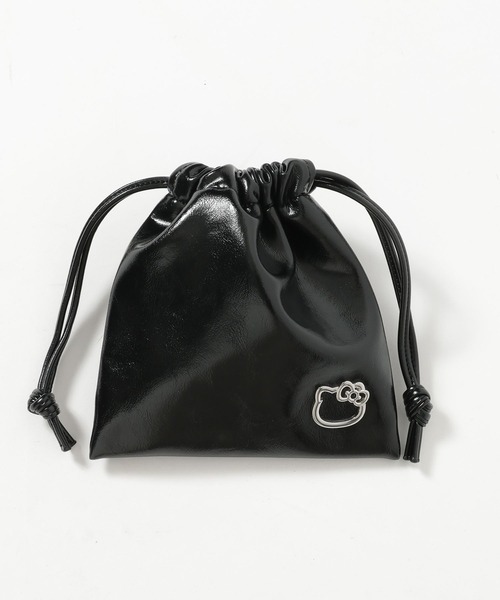 LOWRYS FARM（ローリーズファーム）の「【HELLO KITTY】DOTキンチャクポーチ 669869 /GOODS（ポーチ・レディース・ブラック/ブラウン/レッド・FREE）」の14枚目の写真