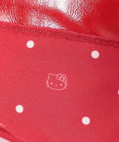 LOWRYS FARM（ローリーズファーム）の「【HELLO KITTY】DOTキンチャクポーチ 669869 /GOODS（ポーチ・レディース・ブラック/ブラウン/レッド・FREE）」の21枚目の写真