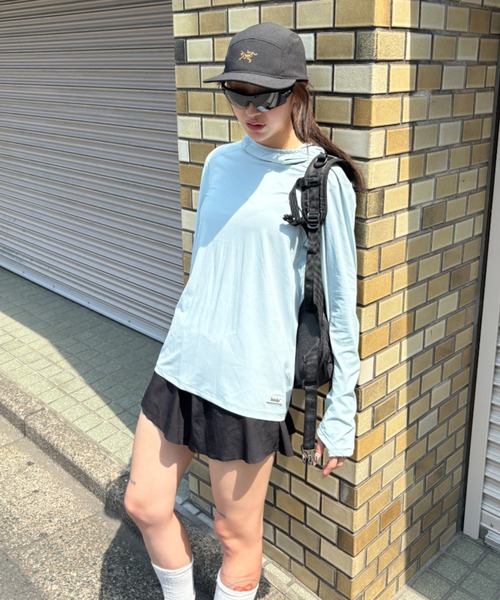 BROKEN BASE（ブロークンベース）の「BrokenBase running core / Ribbed Tech Hoodie（パーカー・メンズ・ブルー/グリーン/グレー・LARGE/MEDIUM/SMALL）」の15枚目の写真