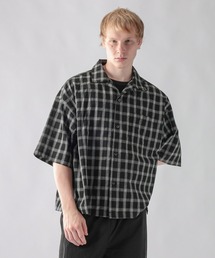 ajouter flow（アジューテフロー）の「【ajouter flow】Seersucker check shirt（シャツ/ブラウス）」