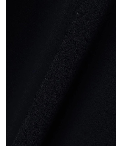 Perfect Suit FActory(パーフェクトスーツファクトリー)の「バックサテンジョーゼット ワンピース(ワンピース・レディース・ネイビー・M/L/SS)」の2枚目の写真