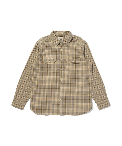 Levi's(リーバイス)の「Levi's/リーバイス ジャクソン ワーカー オーバーシャツ(シャツ/ブラウス・メンズ・グレー・S/M/L/XL)」の4枚目の写真