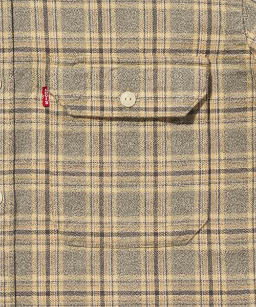 Levi's(リーバイス)の「Levi's/リーバイス ジャクソン ワーカー オーバーシャツ(シャツ/ブラウス・メンズ・グレー・S/M/L/XL)」の9枚目の写真