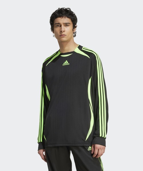 adidas(アディダス)の「チームガイスト アディカラー 長袖Tシャツ / ロンT / アディダスオリジナルス adidas Originals(Tシャツ/カットソー・メンズ・ブラック・XX-SMALL/XX-LARGE/3XL/LARGE/X-SMALL/X-LARGE/SMALL/MEDIUM)」の1枚目の写真