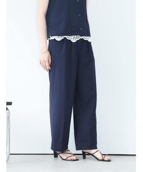 fifth(フィフス)の「【2点セット】ビスチェ×ワイドパンツ(セットアップ・レディース・ネイビー/ブラック・XS/M)」の22枚目の写真