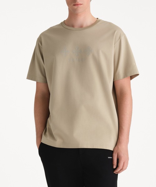 TATRAS(タトラス)の「TATRAS(タトラス) PACECO パセコ(Tシャツ/カットソー・メンズ・ベージュ/ブラック/ホワイト・3/2/5/1/4)」の3枚目の写真