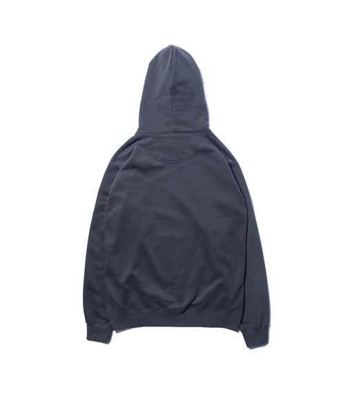 F/CE. (エフシーイー)の「F/CE. FLANNEL COTTON SWEAT EMBROIDERY HOODIE / エフシーイー フランネル コットン スウェット エンブロイダリー フーディ(パーカー・メンズ・チャコール/ブラック・SMALL/MEDIUM/LARGE)」の4枚目の写真