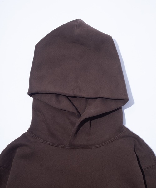 F/CE. (エフシーイー)の「F/CE. FLANNEL COTTON SWEAT EMBROIDERY HOODIE / エフシーイー フランネル コットン スウェット エンブロイダリー フーディ(パーカー・メンズ・チャコール/ブラック・SMALL/MEDIUM/LARGE)」の6枚目の写真